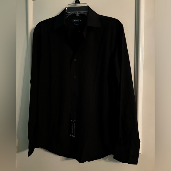 NWT Men’s dress shirt black - Picture 8 of 9